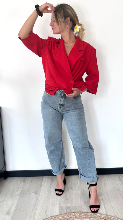 Jean Barrel CHARLY – Denim Clair