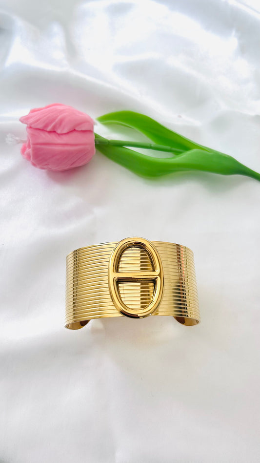 Bracelet Manchette ORIA – Doré