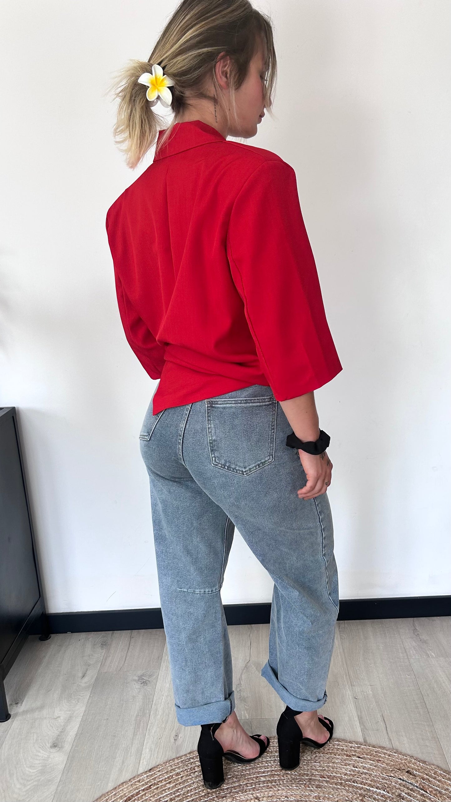 Jean Barrel CHARLY – Denim Clair