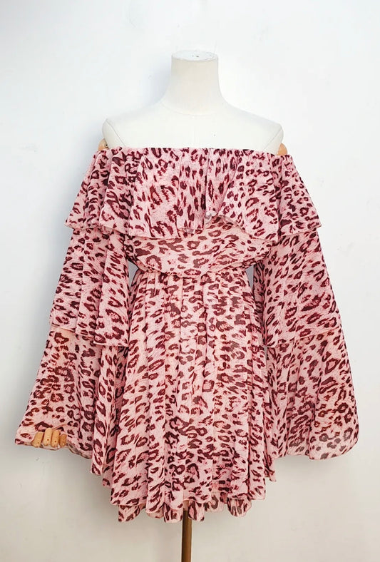 Robe léopard SAVANA