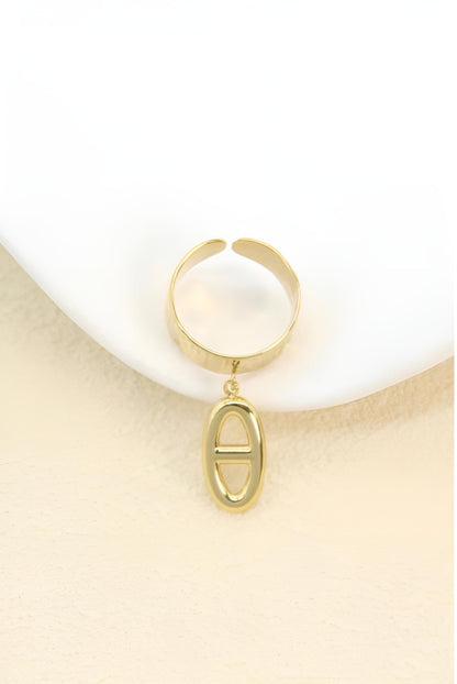 Bague Orion - Maille Marine Dorée