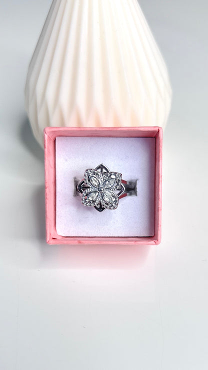 Bague Anti-Stress DORIANE – Argenté