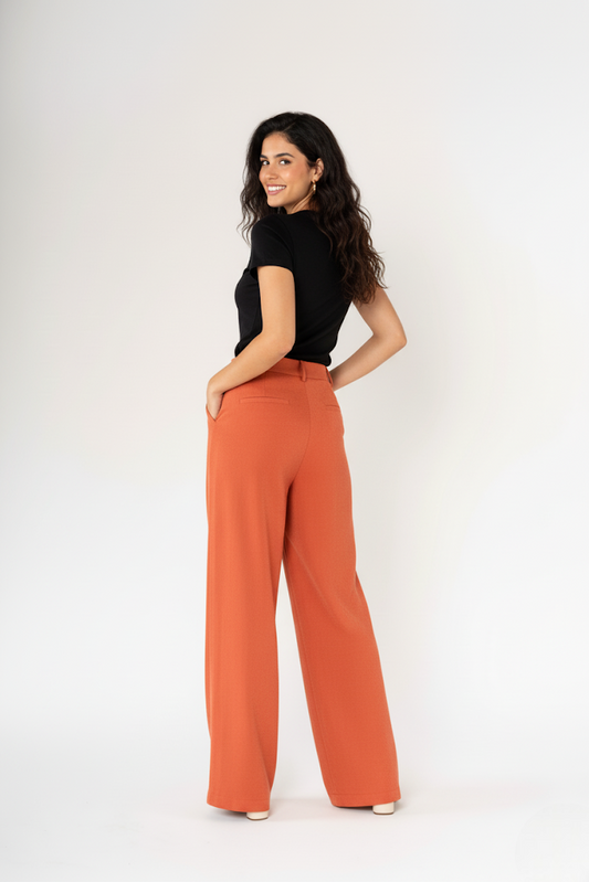 Pantalon large habillé