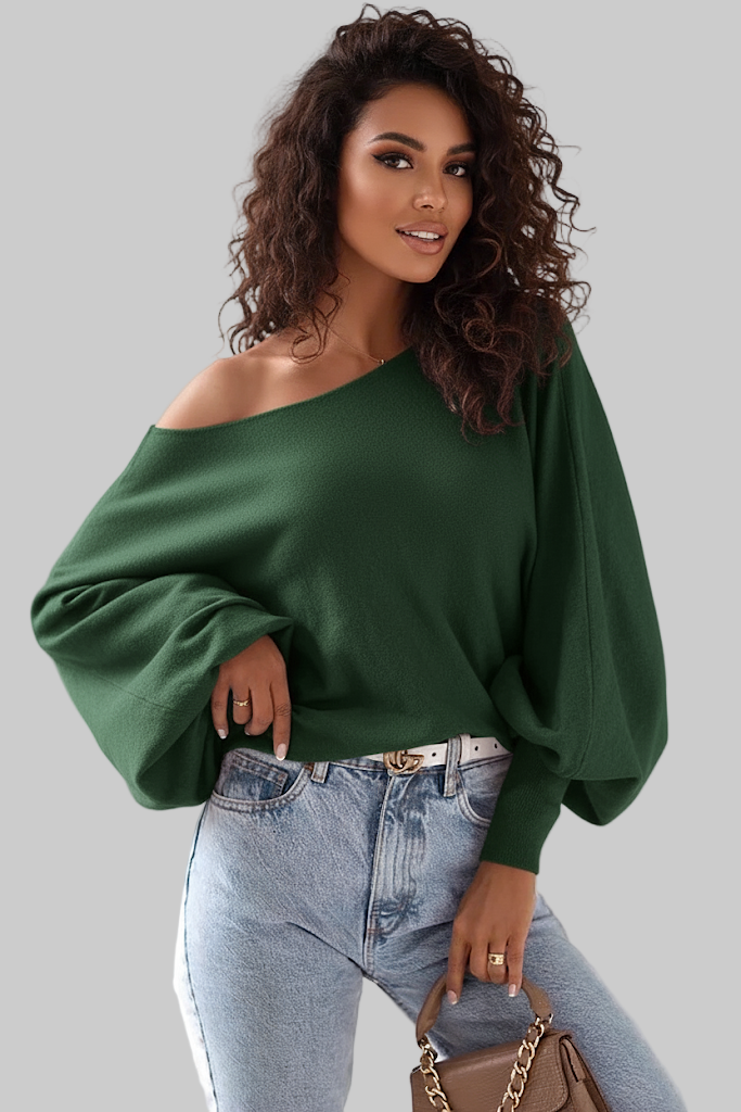 Pull manches chauve-souris