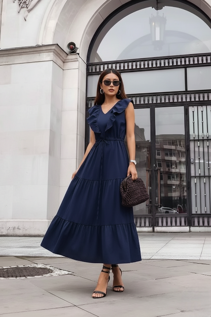 Robe en popeline de coton