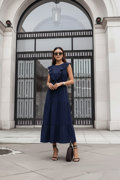 Robe en popeline de coton