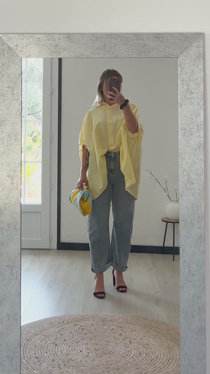 Chemise Oversize ALMA – Jaune