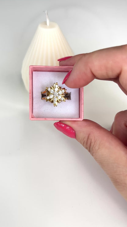 Bague Anti-Stress ASTRÉE – Doré