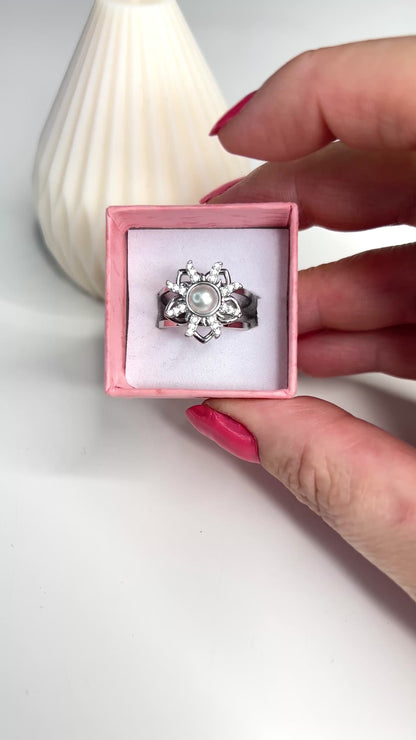 Bague Anti-Stress ILONA – Argenté