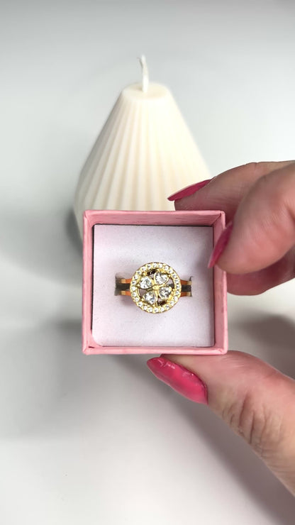 Bague Anti-Stress NALIA – Doré