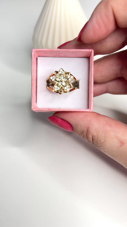 Bague Anti-Stress NÉLIA – Doré
