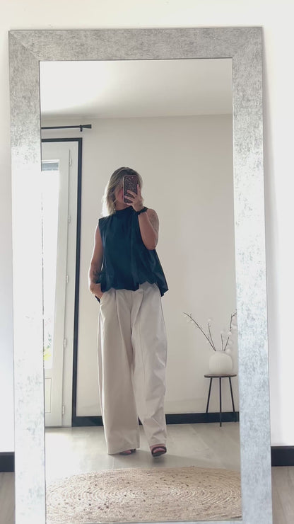 Top Sans Manches NOÉMIE – Marine