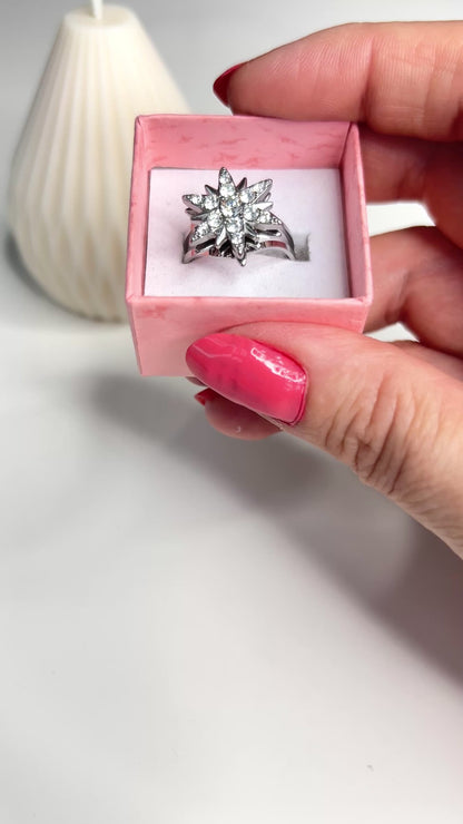 Bague Anti-Stress ASTRÉE – Argenté